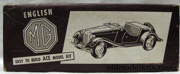 Ace Model Shop 1/20 MG TC Midget, 8R plastic model kit